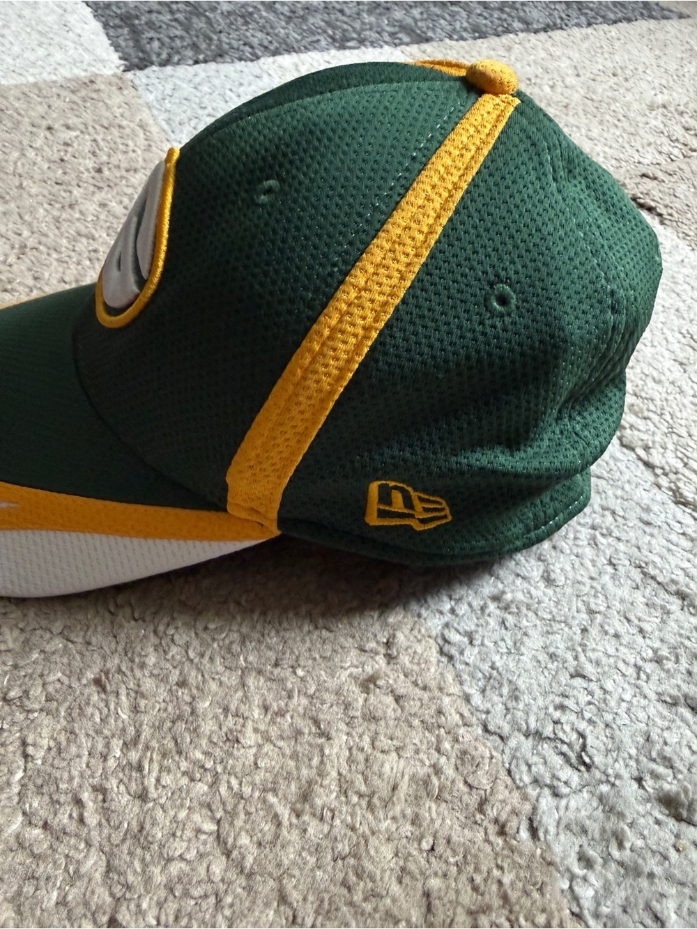 New Era Green Bay Packers Official G Logo Med-Large Fitted Baseball Cap - Picture 2 of 6